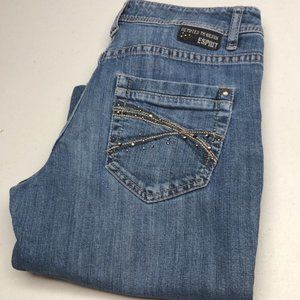 VINTAGE ESPRIT DENIM BOOTCUT JEANS 8/28x28 😎